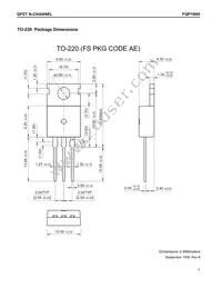 FQP1N60 Datasheet Page 7