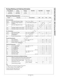 FQP3N50C-F080 Datasheet Page 2