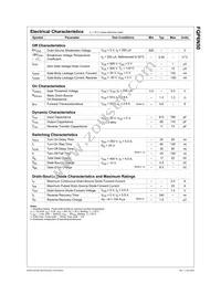 FQP6N50 Datasheet Page 2