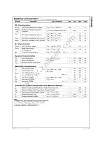 FQP6N60 Datasheet Page 2