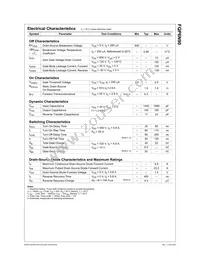 FQP6N90 Datasheet Page 2