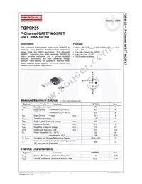 FQP9P25 Datasheet Page 2