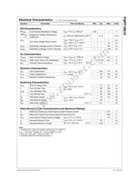 FQPF14N15 Datasheet Page 2