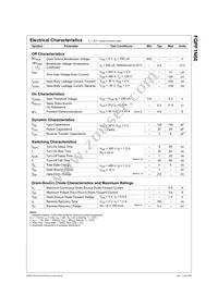 FQPF1N60T Datasheet Page 2