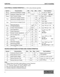 FQPF3P20 Datasheet Page 2