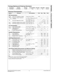 FQPF8N60CT Datasheet Page 3