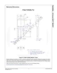 FQU20N06LTU Datasheet Page 8