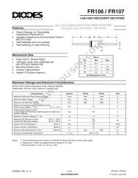 FR107-T Datasheet Cover