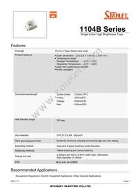 FR1104B-TR Datasheet Cover