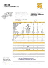 FRD13503 Datasheet Cover