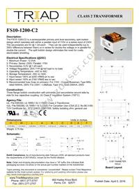 FS10-1200-C2 Datasheet Cover