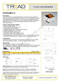 FS10-600-C2 Datasheet Cover