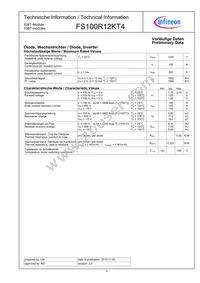 FS100R12KT4BOSA1 Datasheet Page 2