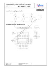 FS100R17KE3BOSA1 Datasheet Page 7