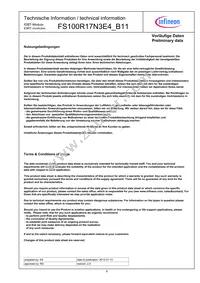 FS100R17N3E4B11BOSA1 Datasheet Page 9