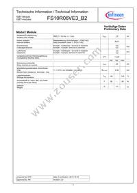 FS10R06VE3B2BOMA1 Datasheet Page 3