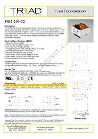 FS12-200-C2 Datasheet Cover