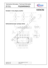 FS200R06KE3BOSA1 Datasheet Page 7