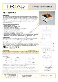 FS24-1500-C2 Datasheet Cover