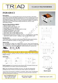 FS28-420-C2 Datasheet Cover