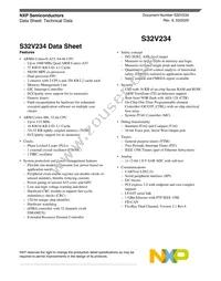 FS32V234BLN1VUB Datasheet Cover