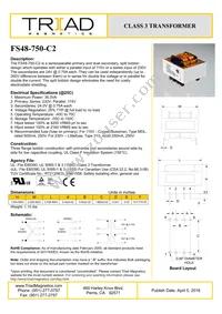 FS48-750-C2 Datasheet Cover