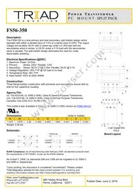 FS56-350 Datasheet Cover