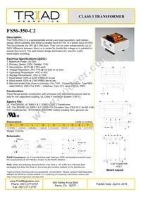 FS56-350-C2 Datasheet Cover
