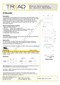 FS56-650 Datasheet Cover