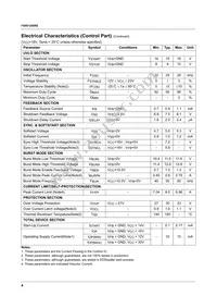 FS6S1265REYDTU Datasheet Page 4