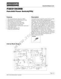 FS6S1565RBYDTU Datasheet Cover