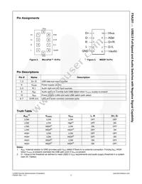 FSA201MUX Datasheet Page 3