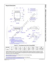 FSA201MUX Datasheet Page 19