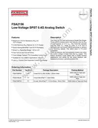 FSA2156P6 Datasheet Page 2