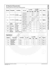 FSA2156P6 Datasheet Page 6