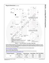 FSA2156P6 Datasheet Page 11