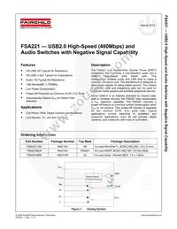 FSA221L10X Datasheet Page 2