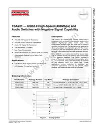FSA221MUX Datasheet Page 2