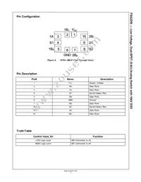 FSA2259UMX Datasheet Page 3