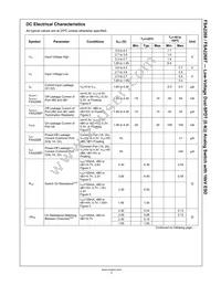 FSA2268TUMX Datasheet Page 4