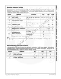 FSA2271TUMX Datasheet Page 4