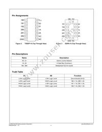 FSA2380MTC Datasheet Page 3