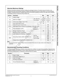 FSA2380MTC Datasheet Page 4