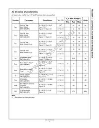 FSA2567MPX Datasheet Page 5