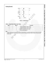 FSA3031UMX Datasheet Page 3