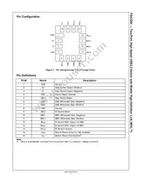 FSA3200UMX-F106 Datasheet Page 3