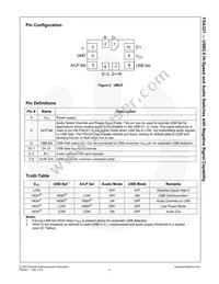 FSA321UMX Datasheet Page 3