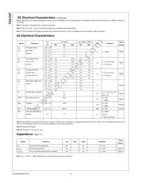 FSA3357L8X Datasheet Page 5