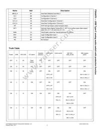 FSA4476UCX Datasheet Page 3