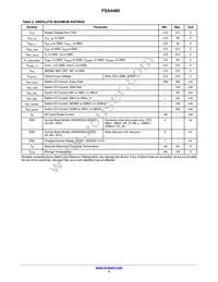 FSA4480UCX Datasheet Page 4